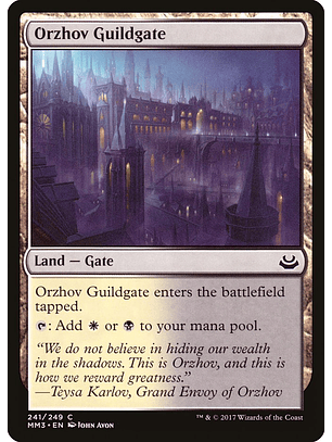 Orzhov Guildgate | Inglés | NM | MM3