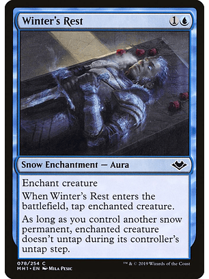 Winter's Rest | Español | NM | MH1