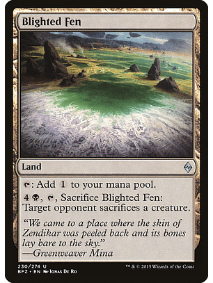 Blighted Fen | Inglés | NM | BFZ