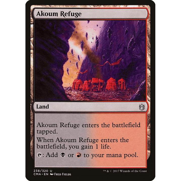 Akoum Refuge | Inglés | NM | CMA 1