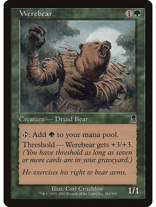 Werebear (Retro Frame) | Español | NM | ODY