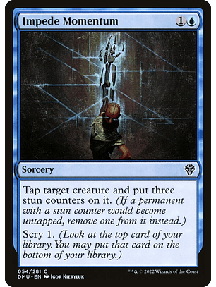 Impede Momentum (foil) | Inglés | NM | DMU