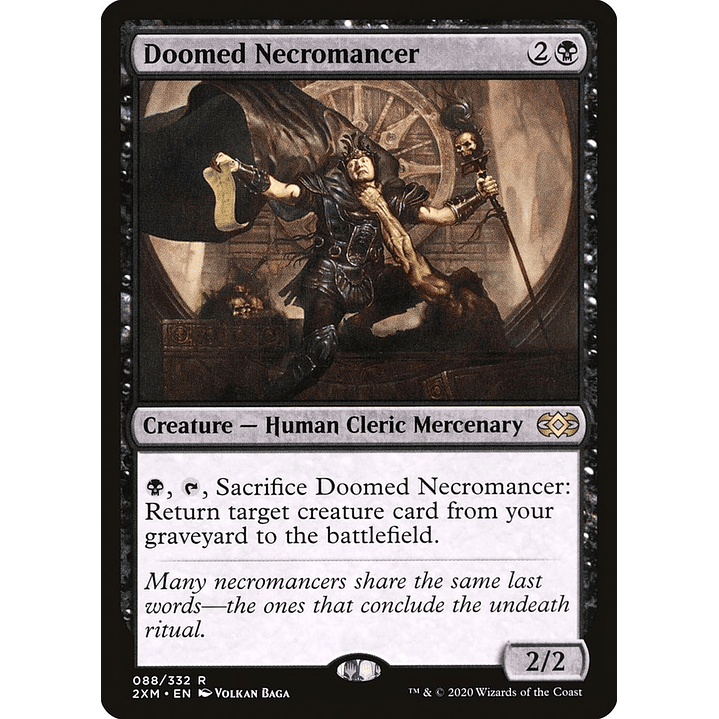 Doomed Necromancer | Inglés | NM | 2XM 1