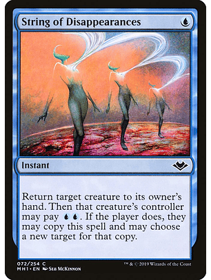String of Disappearances | Español | NM | MH1