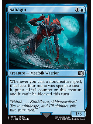 Sahagin | Inglés | NM | FIN