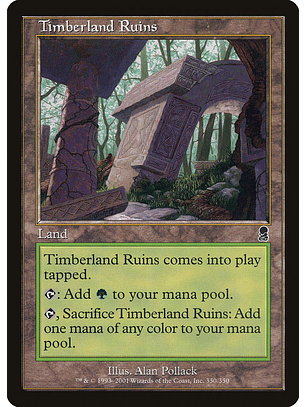 Timberland Ruins (Retro Frame) | Español | NM | ODY
