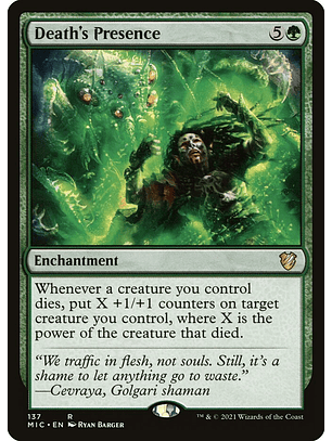 Death's Presence | Inglés | NM | MIC