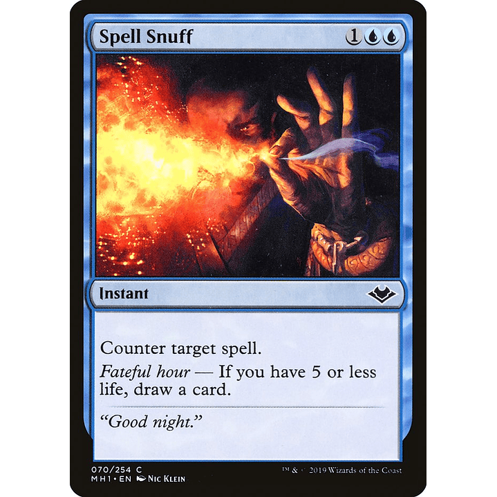 Spell Snuff | Español | NM | MH1 1