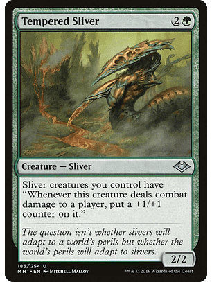 Tempered Sliver | Español | NM | MH1