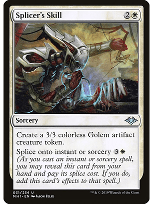 Splicer's Skill | Español | NM | MH1