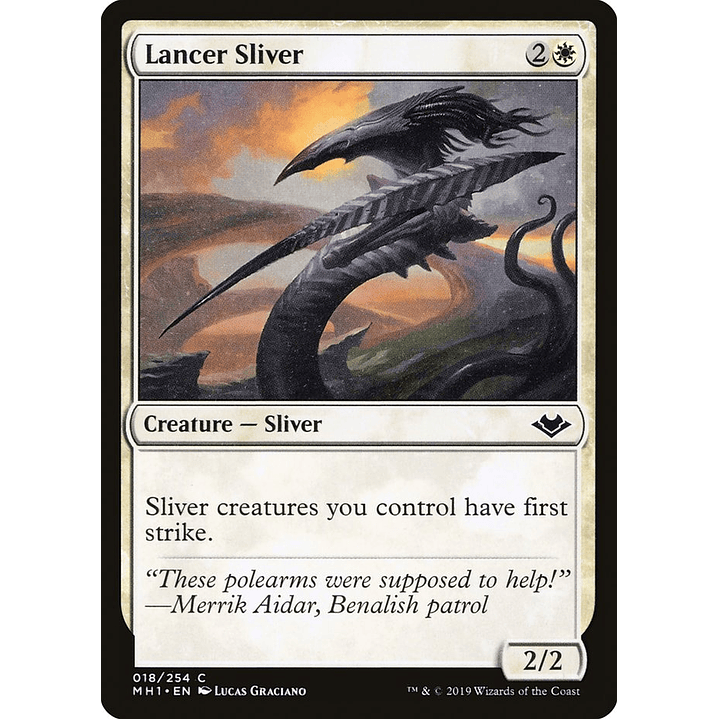 Lancer Sliver | Español | NM | MH1 1