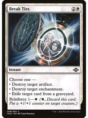 Break Ties (foil) | Español | NM | MH2