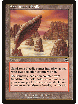 Sandstone Needle (Retro Frame) | Español | NM | MMQ