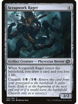 Scrapwork Rager (foil) | Inglés | NM | BRO