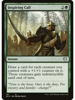 Inspiring Call | Inglés | NM | MIC