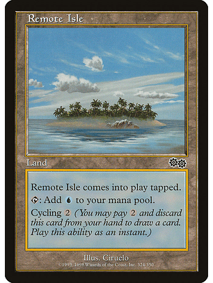 Remote Isle (Retro Frame) | Español | HP | USG