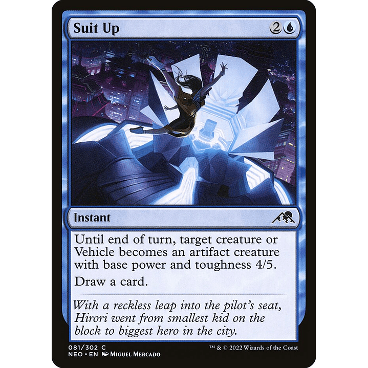 Suit Up (foil) | Inglés | NM | NEO 1