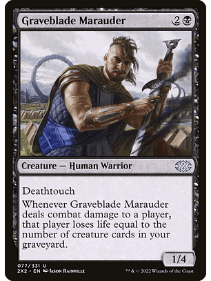 Graveblade Marauder (foil) | Inglés | NM | 2X2