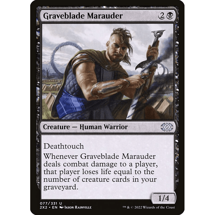 Graveblade Marauder (foil) | Inglés | NM | 2X2 1