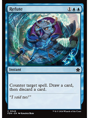 Refute | Español | NM | FDN