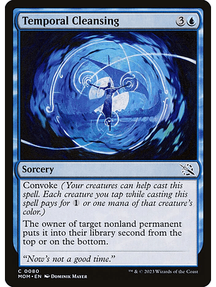 Temporal Cleansing (foil) | Inglés | NM | MOM