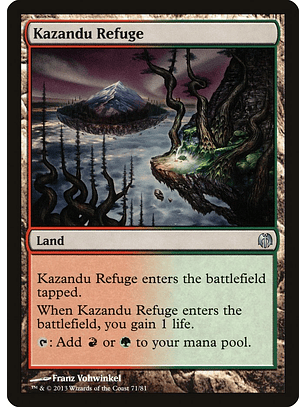 Kazandu Refuge | Inglés | NM | DDL