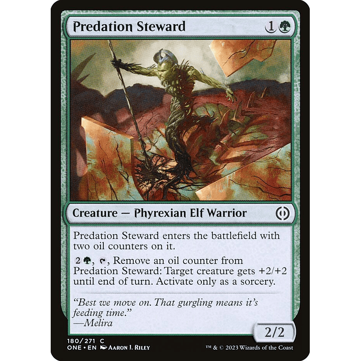 Predation Steward (foil) | Español | NM | ONE 1