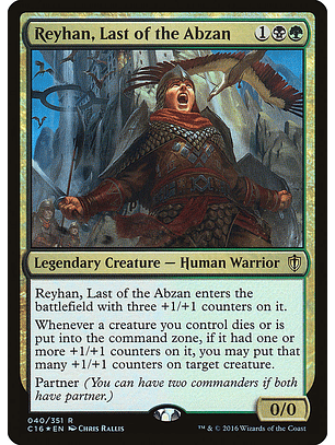 Reyhan, Last of the Abzan (foil) | Inglés | NM | C16