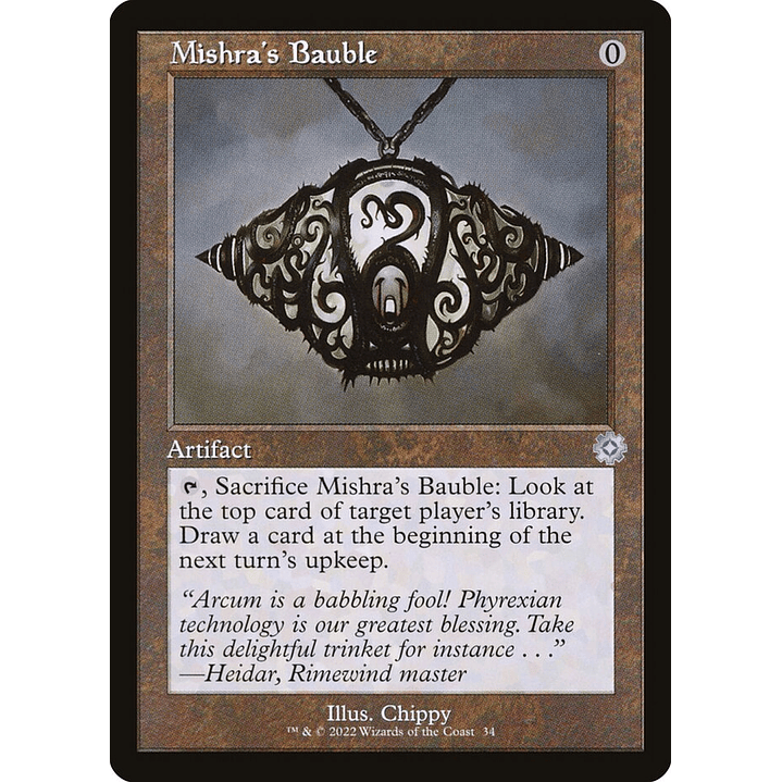 Mishra's Bauble (Retro Frame) | Español | NM | BRR 1