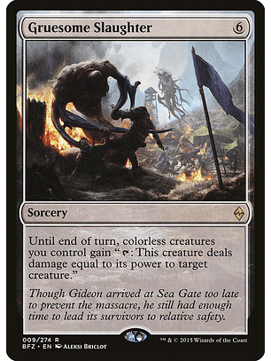 Gruesome Slaughter | Español | NM | BFZ