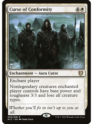 Curse of Conformity | Inglés | NM | MIC