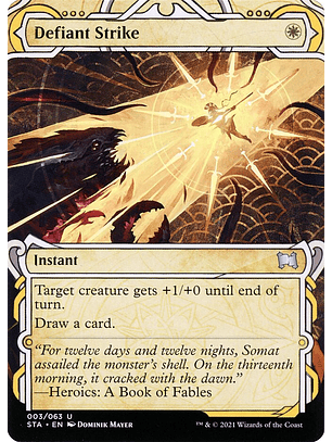 Defiant Strike (Showcase) | Inglés | NM | STA