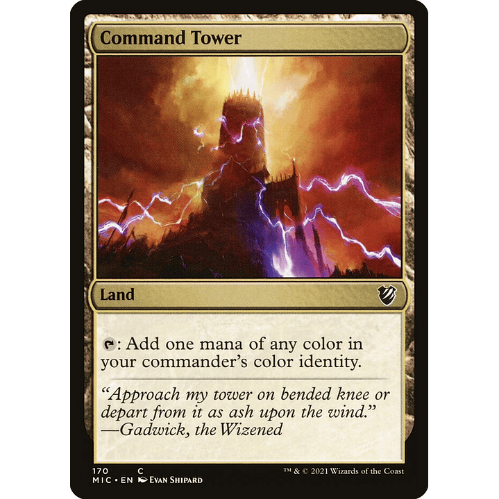 Command Tower | Inglés | NM | MIC 1