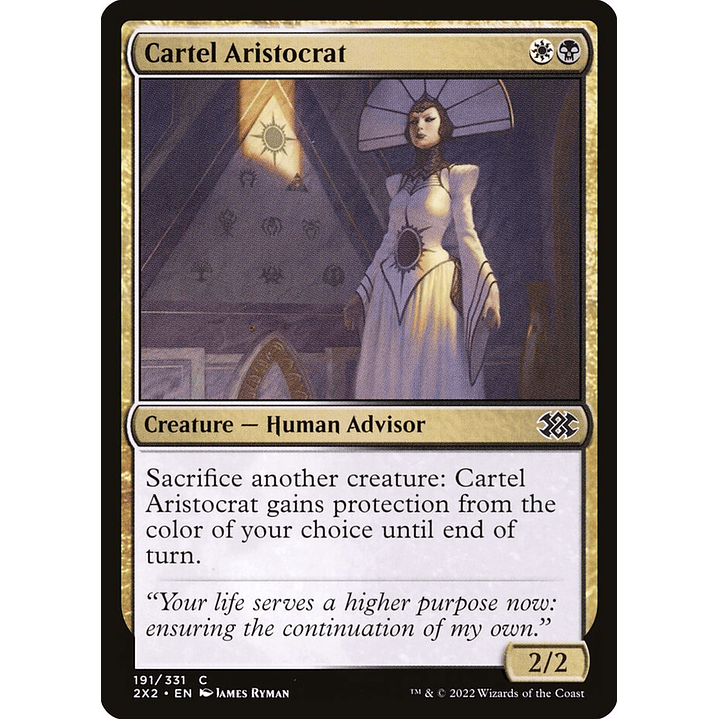 Cartel Aristocrat | Inglés | NM | 2X2 1