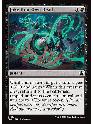 Fake Your Own Death (foil) | Español | NM | FDN