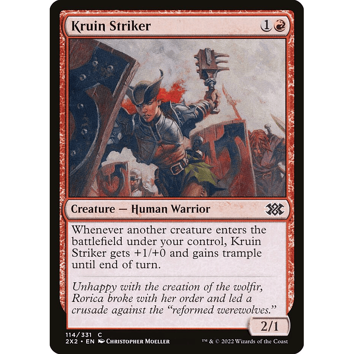 Kruin Striker (foil) | Inglés | NM | 2X2 1