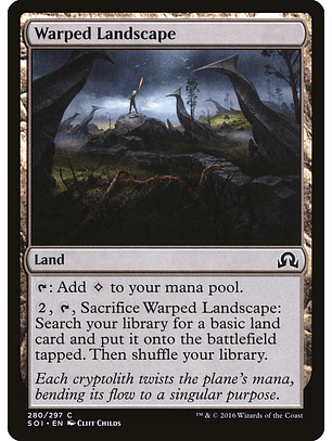 Warped Landscape | Inglés | NM | SOI