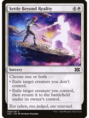 Settle Beyond Reality (foil) | Inglés | NM | 2X2
