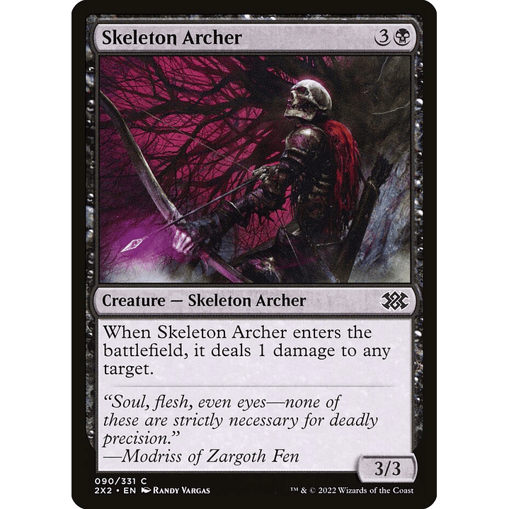 Skeleton Archer (foil) | Inglés | NM | 2X2 1