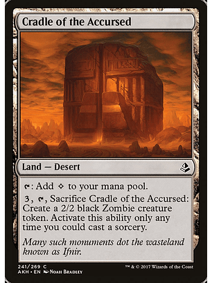 Cradle of the Accursed | Español | NM | AKH