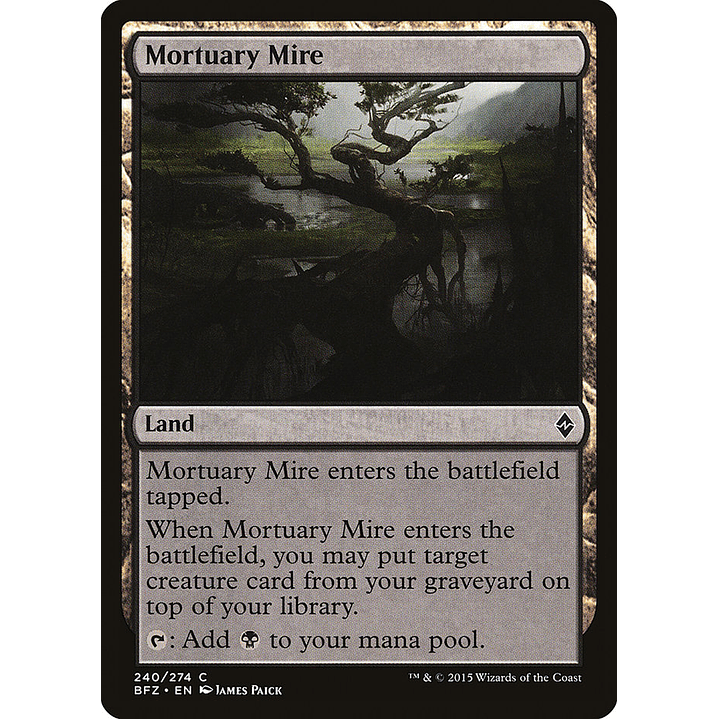 Mortuary Mire | Español | NM | BFZ 1