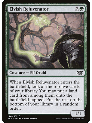 Elvish Rejuvenator (foil) | Inglés | NM | 2X2