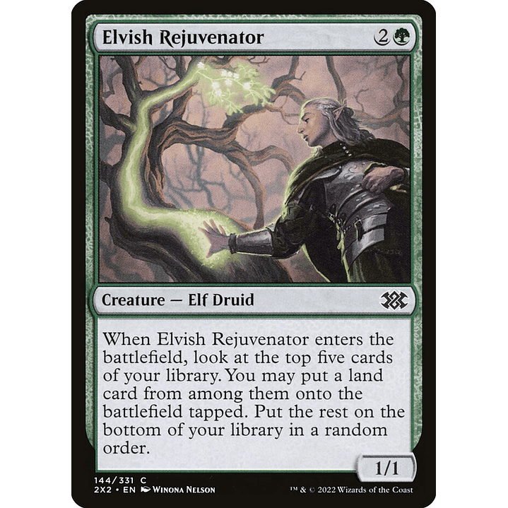 Elvish Rejuvenator (foil) | Inglés | NM | 2X2 1