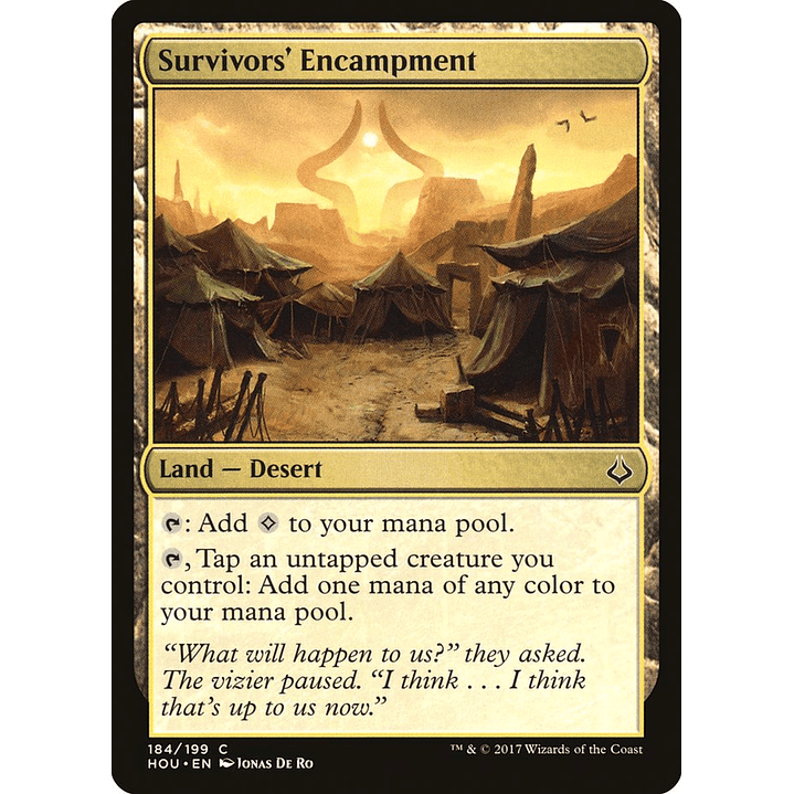 Survivors' Encampment | Español | NM | HOU 1