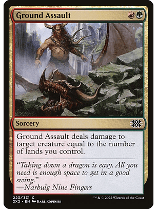 Ground Assault (foil) | Inglés | NM | 2X2
