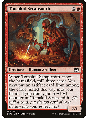 Tomakul Scrapsmith (foil) | Inglés | NM | BRO