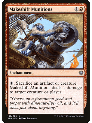 Makeshift Munitions (foil) | Español | NM | XLN