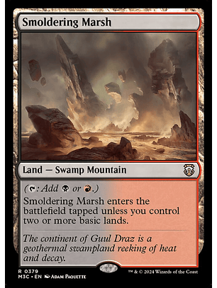 Smoldering Marsh | Inglés | NM | M3C