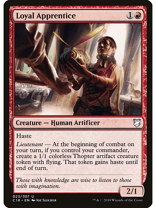 Loyal Apprentice | Español | NM | C18