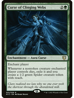 Curse of Clinging Webs | Inglés | NM | MIC